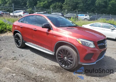 2016 Mercedes-Benz Gle Coupe 450 4Matic z USA, uszkodzony, nr VIN 4JGED6EB9GA021033